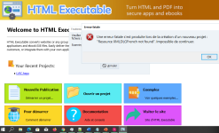 Error with HTML Executable 2021 | G.D.G. Software Forum